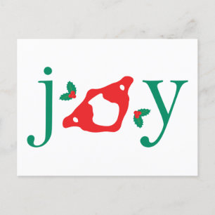 Holidays JOY (Atlas) Chiropractic Postcard