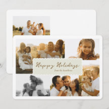 Holidays Multi-photo Memory Card