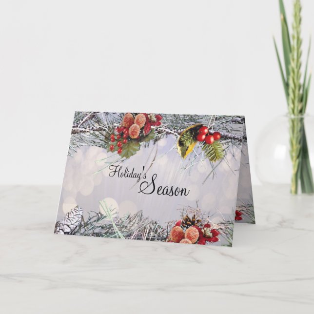Holiday's Season Card (Front)