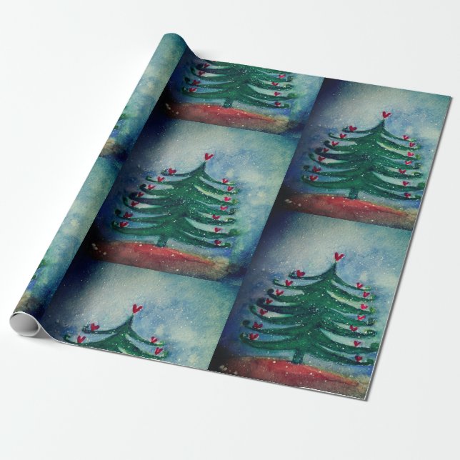 Holidays, Winter  Wrapping Paper (Unrolled)