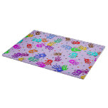 holiES - hands dots colored pattern 1 Cutting Board