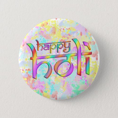 holiES _ HAPPY HOLI colored gradients 1 Button