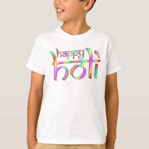 holiES - HAPPY HOLI colored gradients 1 T-Shirt