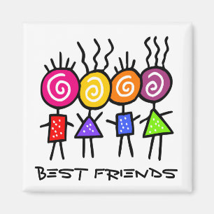 holiES - HOLI BEST FRIENDS + your ideas Magnet