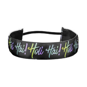 holiES - HOLI HAI grunge pastel 1 Athletic Headband