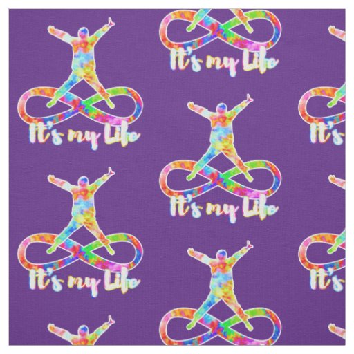 holiES - Lemniscate - It's my Life Person Fabric