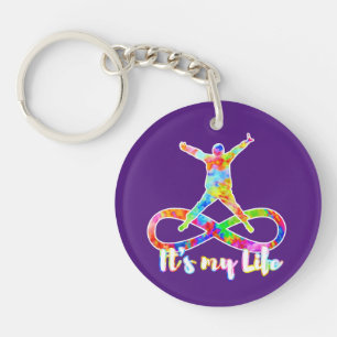 holiES - Lemniscate - It's my Life Person Keychain