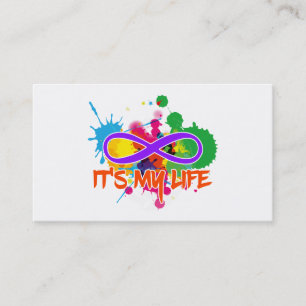holiES - Lemniscate - It's my Life Splashes Business Card