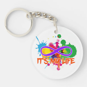 holiES - Lemniscate - It's my Life Splashes Keychain