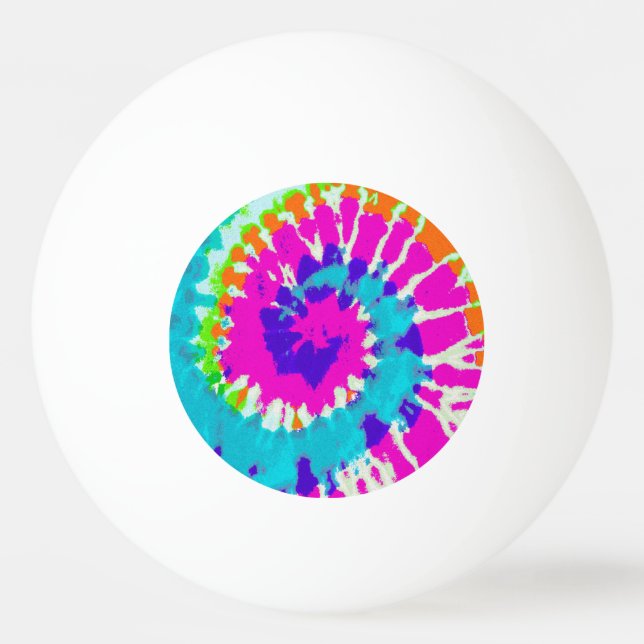holiES - Power Spiral Batik Style Ping-Pong Ball (Front)