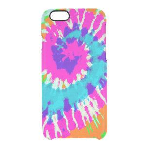 holiES - Power Spiral Batik Style Clear iPhone 6/6S Case