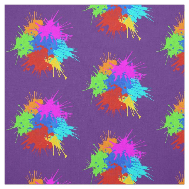 holiES - Splashes round 2 + your ideas Fabric (Swatch)