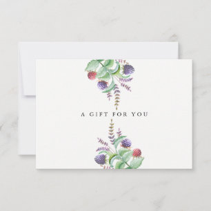 Holistic Aromatherapist Organic Spa Gift Card