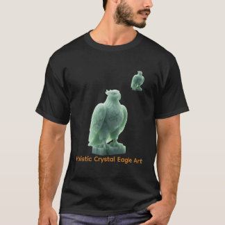 Holistic Crystal Eagle Art T-Shirt