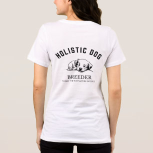 Holistic Dog Breeder T-Shirt- Womens Tri-Blend Shirt