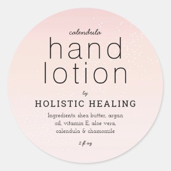 Holistic Healing Spa Product Sticker Label by mistyqe at Zazzle