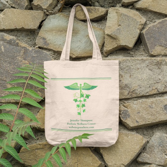 Holistic Medicine Wellness Center Naturopath Tote Bag (Creator Uploaded)