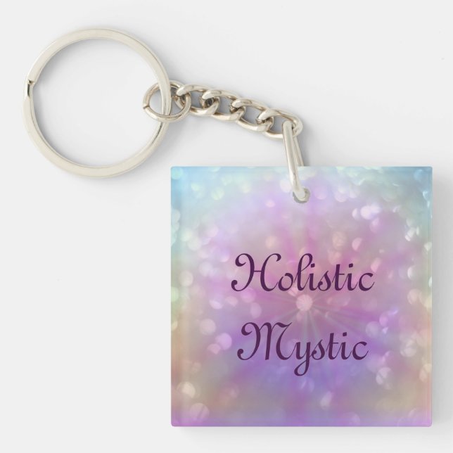 Holistic Mystic Keychain (Front)