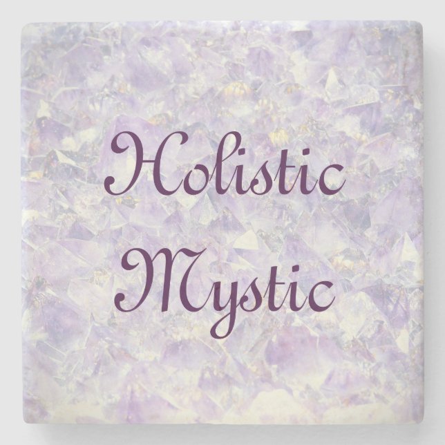 Holistic Mystic Stone Coaster (Front)