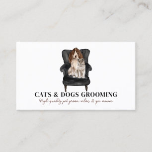 Holistic Pet Spa Services Business Card