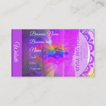 Holistic style business card