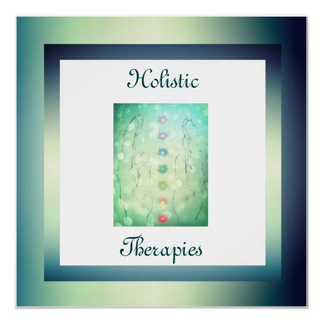 Holistic Therapies Poster (Front)