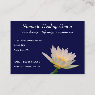 Holistic Therapy/Yoga/Meditation Business Card