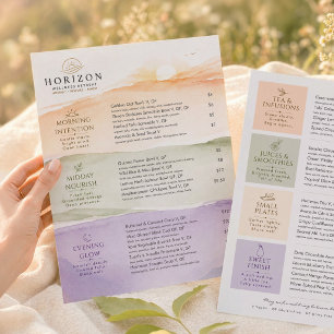 Holistic Wellness Retreat Healthy Restaurant Menu