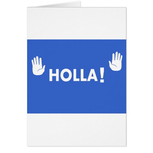 Holla Cards (Front)