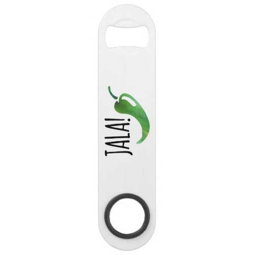 Holla Jalapeno Funny Bottle Opener