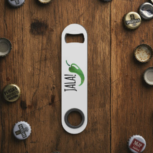 Holla Jalapeno Funny Bottle Opener
