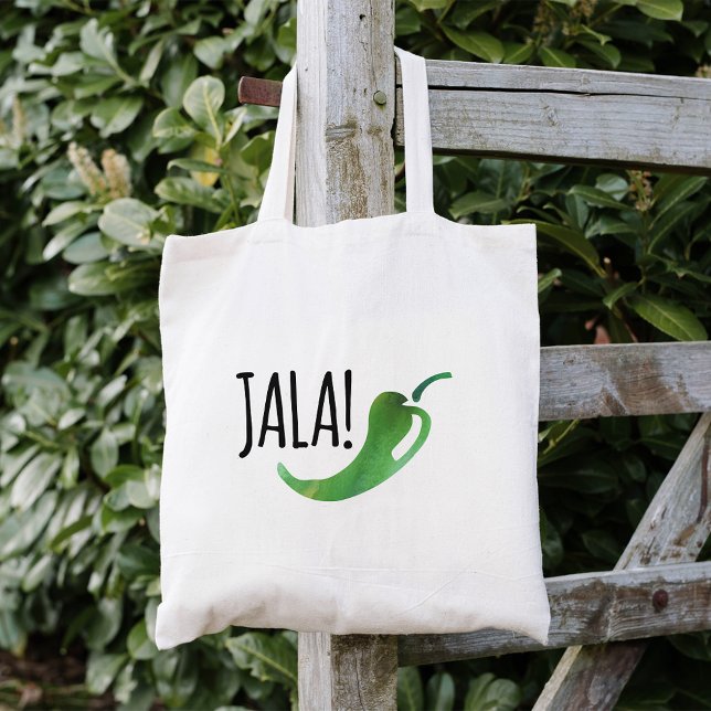 Holla Jalapeno Tote Bag (Creator Uploaded)