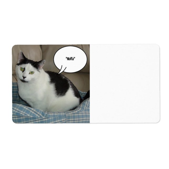 Holla /Raise the Roof! Label (Front)