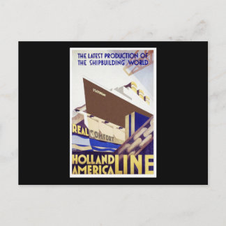 Holland America Line Postcard