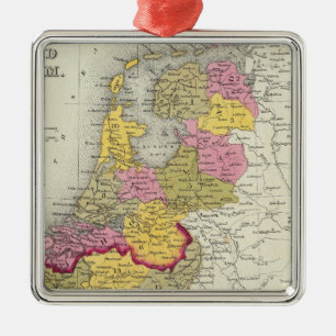 Holland And Belgium Metal Ornament