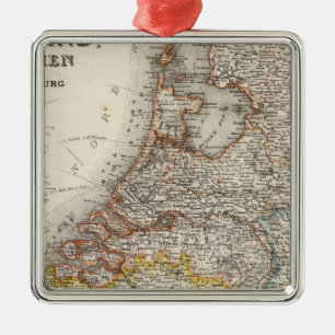 Holland, Belgium, Luxembourg Metal Ornament