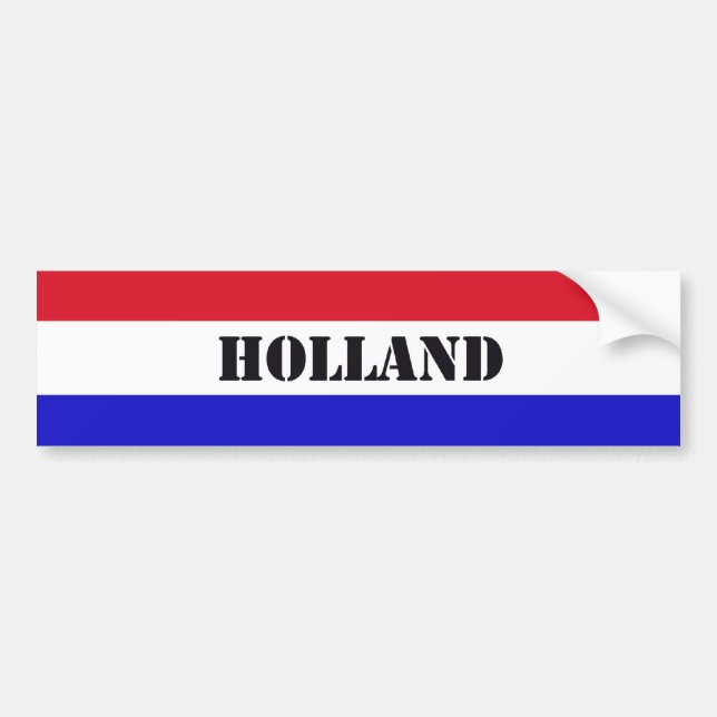 Holland Bumpersticker Bumper Sticker (Front)