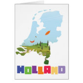 Holland cartoon map (Front)