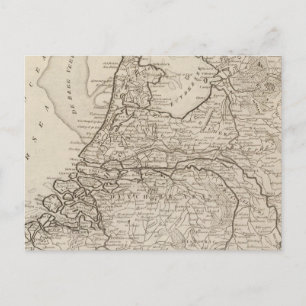 Holland, Friesland, Groningen, Overyssel Postcard
