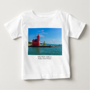 Holland Harbor Lighthouse Baby T-Shirt