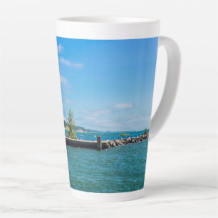 Holland Harbor Lighthouse Latte Mug