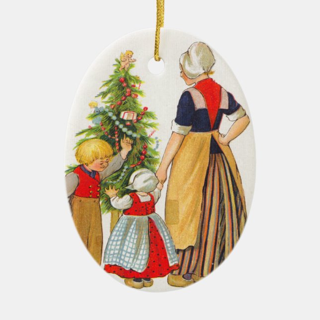 Holland Holiday Ornament (Front)
