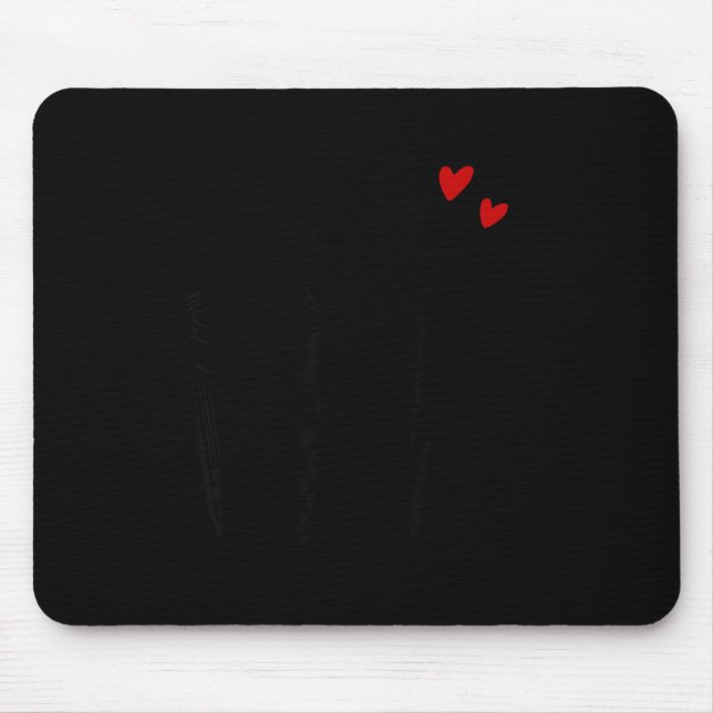 Holland Lop Rabbit Loves Boba Tea Bunny &amp; Bubb Mouse Pad (Front)