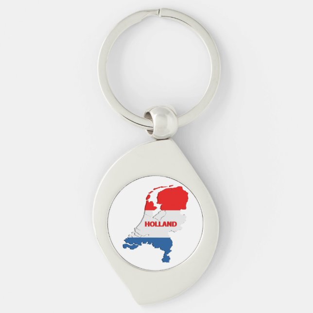 Holland map keychain (Front)