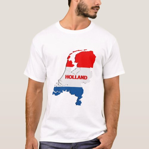 Holland map T_Shirt