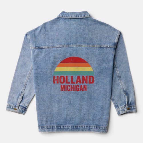 Holland Michigan  Denim Jacket