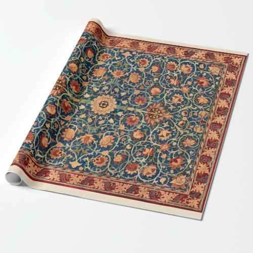Holland Park by William Morris Vintage Rug Art Wrapping Paper
