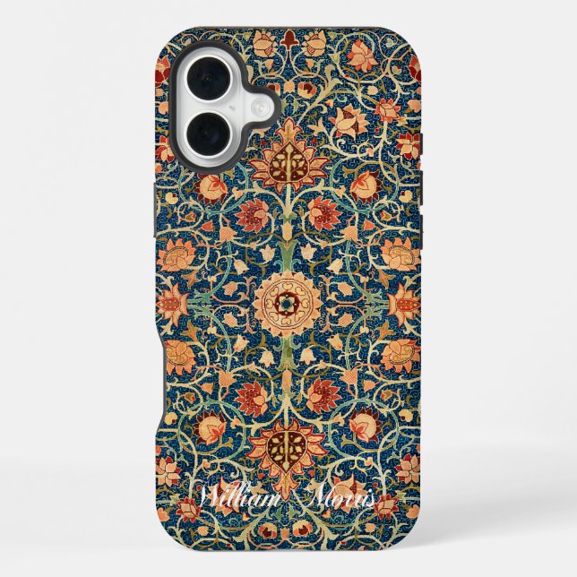 Holland Park Carpet pattern - William Morris Iphone Case (Back)