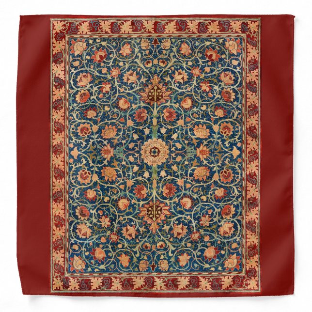 Holland Park Design (by William Morris) Bandana (Front)