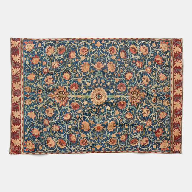 Holland Park Design (by William Morris) Kitchen Towel (Horizontal)